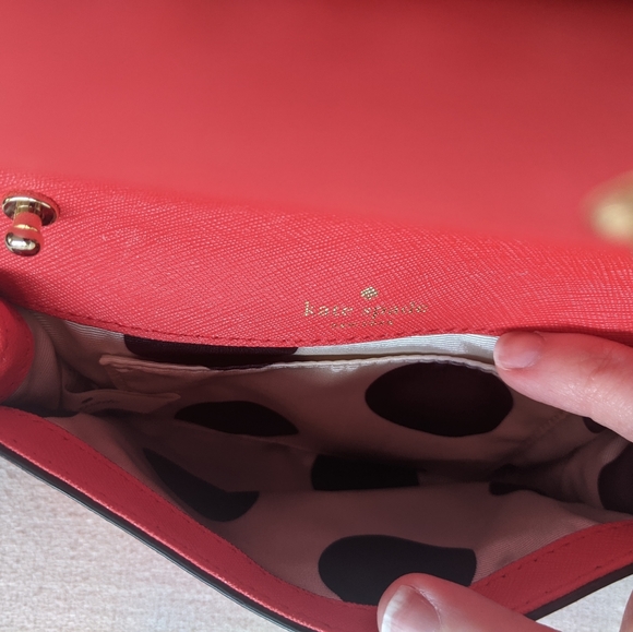 KATE SPADE | Red Red Clutch ✨ PERFECT CONDITION✨ - Picture 5 of 5